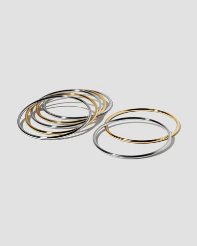 Jennifer Fisher Bangle Set In Pattern