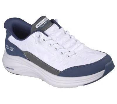 Skechers Slipins Contour Foam Cozy Fit Slipon Sneaker In Blue