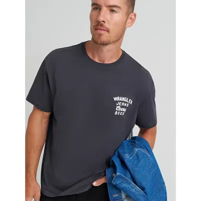 Wrangler X Coors Logo T-shirt In Black