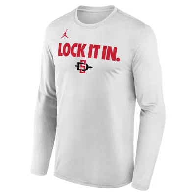 Nike San Diego State 2026 On-court Bench Men's Dri-fit College Long ...