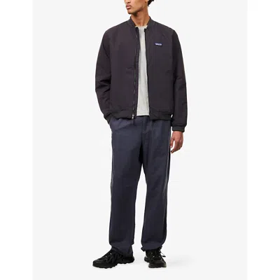 Patagonia Mens Ink Black Isthmus Nylon Deck Jacket In Blue | ModeSens