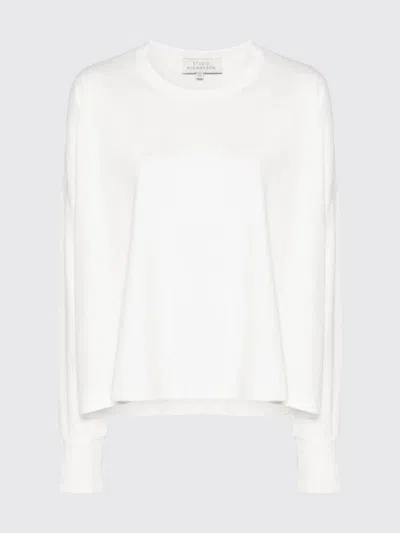 Studio Nicholson Loop Oversized Mercerized Cotton Jersey Tee In White