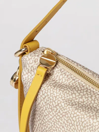 Borbonese Patterned Shoulder Bag In Neutral