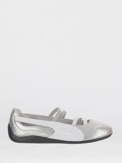Puma Speedcat Ballet Metallic Women S Shoes In Silver