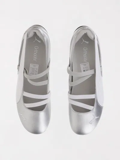 Puma Speedcat Ballet Metallic Women S Shoes In Silver