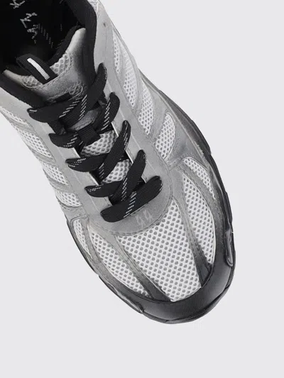 44 Label Group Dragger Sneakers In Grey Polyester In Gray