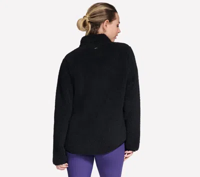 Skechers Skechsherpa Jacket In Black