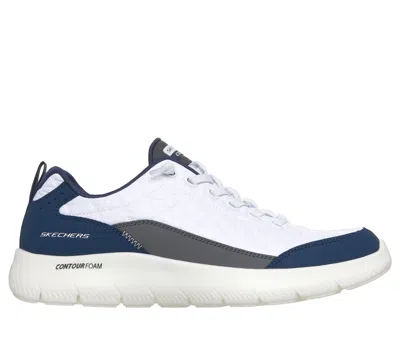 Skechers Hands Free Slip-ins Contour Foam Cozy Fit Mens Slip-on Walking Shoes In White