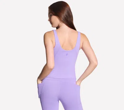 Skechers Go Walk Evolution Tank In Purple
