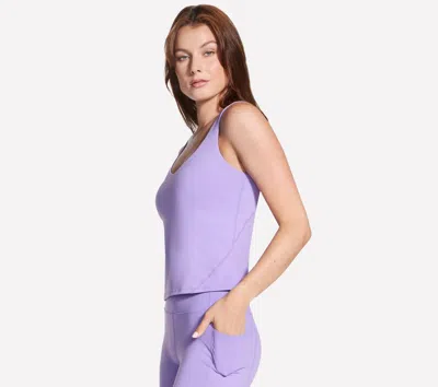Skechers Go Walk Evolution Tank In Purple