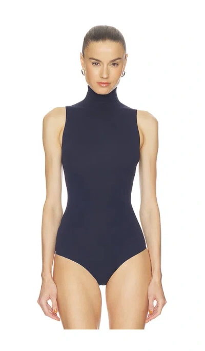 Commando Ballet Sleeveless Bodysuit In Blue
