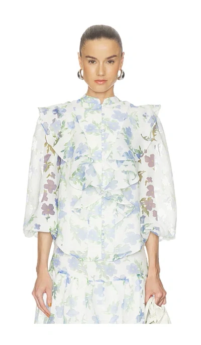 Elliatt Cleo Top In Blue