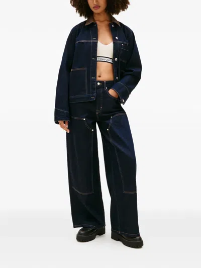 Tommy Hilfiger Patch-pocket Jacket In Blue