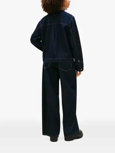 Tommy Hilfiger Patch-pocket Jacket In Blue