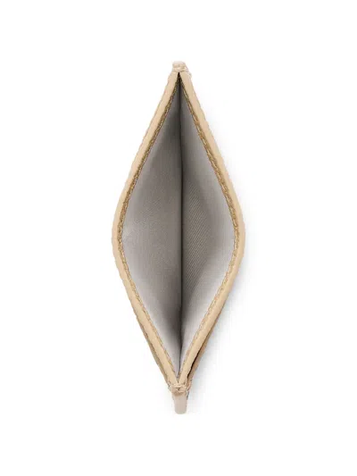 Marc Jacobs Scribble Leather Card Case In Neutral