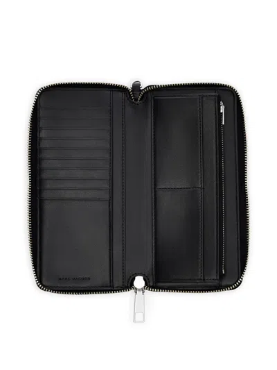 Marc Jacobs The Stripe Canvas Continental Wallet In Multi