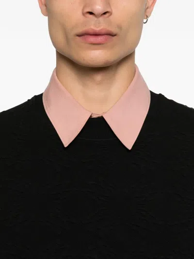Amiri Embossed Pattern Sweatshirt In Black