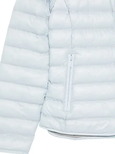 Blauer Logo-patch Quilted Jacket In Blue