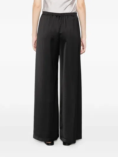 Imperial Elasticated Palazzo Pants In Black