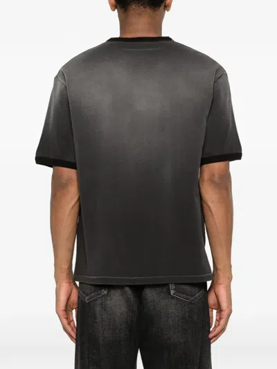 Represent Logo-detail T-shirt In Gray