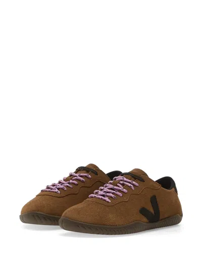 Veja Jitsu O.t. Suede Sneakers In Brown