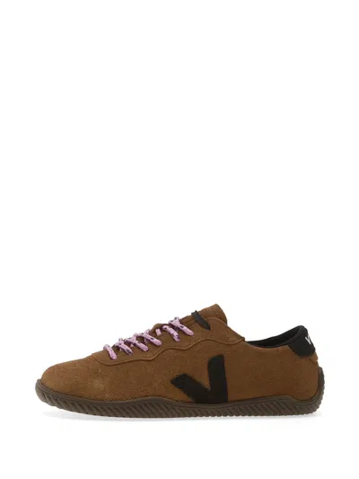Veja Jitsu O.t. Suede Sneakers In Brown