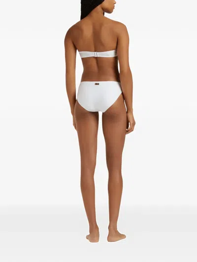 Vilebrequin Ring-detail Bandeau-style Bikini Top In White