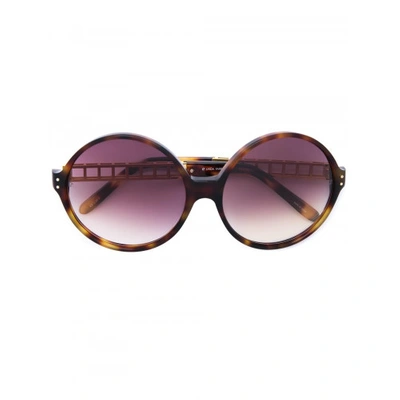Shop Linda Farrow Oversized Sunglasses