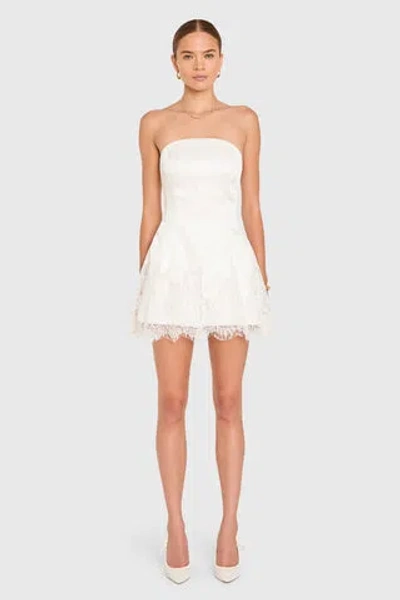 Amanda Uprichard Romilly Romper In White