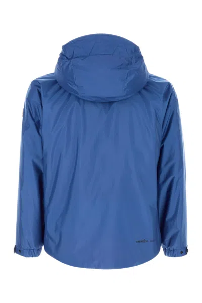 Moncler Grenoble Blue Polyester Thurn Down Jacket In Blue