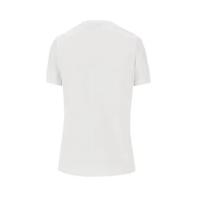 Maison Kitsuné Fox Head-patch T-shirt In White