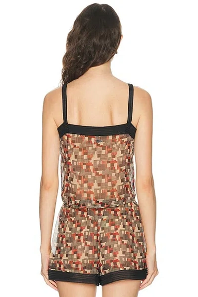 Bode Quadrille Tank In Multi