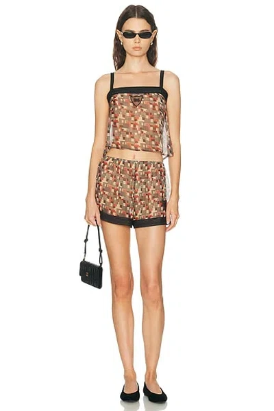 Bode Quadrille Tank In Multi