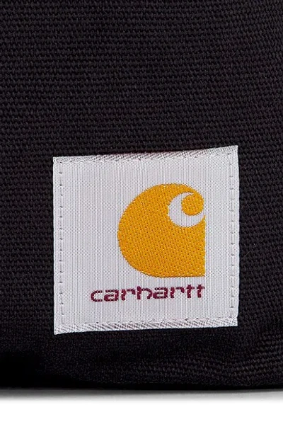 Carhartt Canvas Backpack In Black