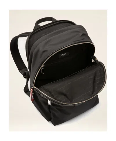 Bally Zippered Backpack In Black