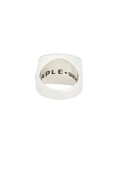 Maple Northern Class Ring In Metallic