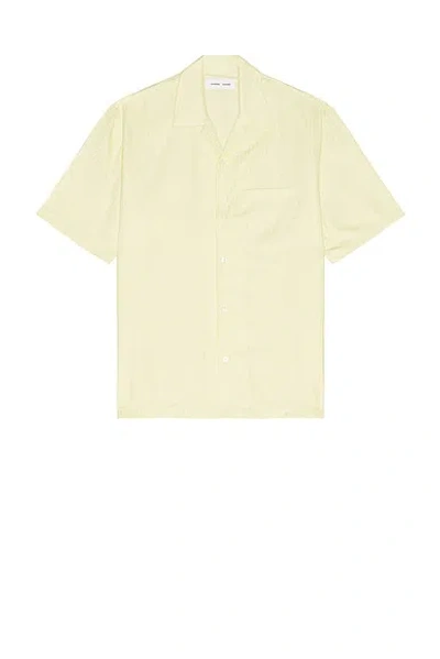 Samsoe & Samsoe Saemerson Shirt In Yellow