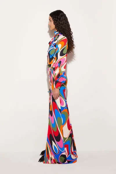 Pucci Onde-print Shirt In Multi