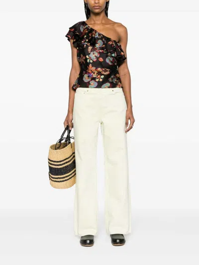 Ulla Johnson One-shoulder Vest In Multi