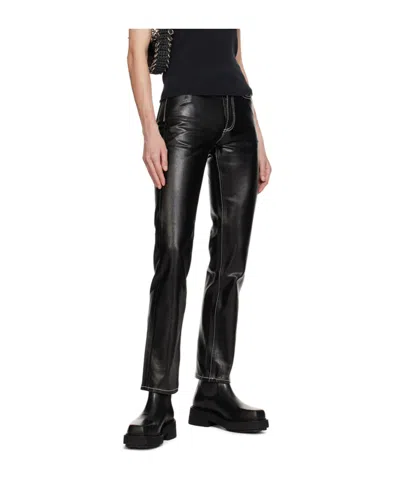 Eytys Belt Loop With Jeans In Black