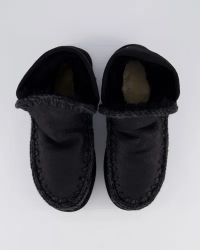 Mou Eskimo Platform Boots In Black