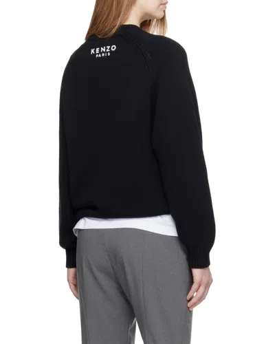 Kenzo Sweaters Black In Black