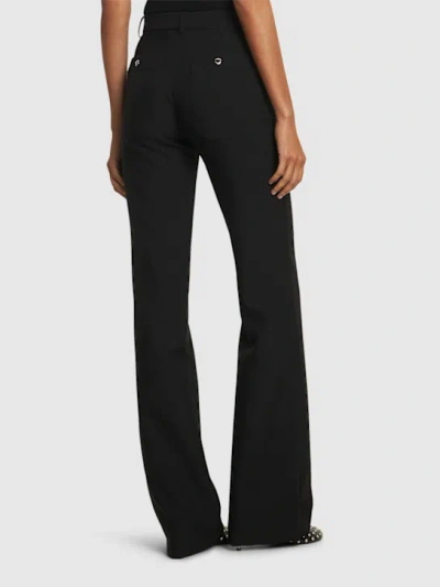 Coperni Flared Casual Pants In Black