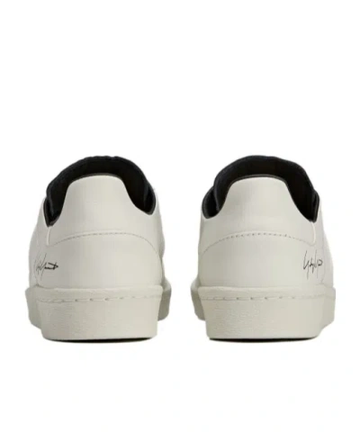 Y-3 Refined Mini Sneaker With Minimalist Aesthetic In White
