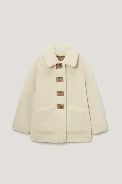 Dunst Reversible Shearling Jacket In Brown