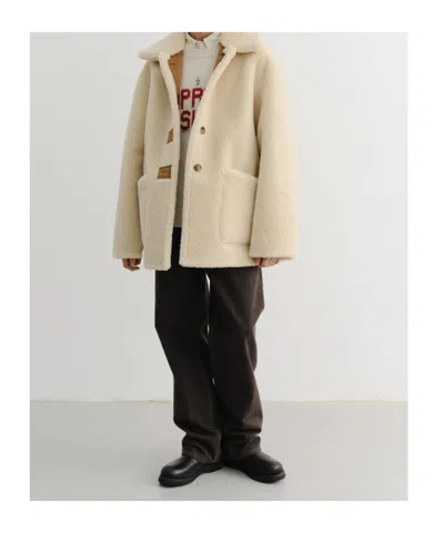 Dunst Reversible Shearling Jacket In Brown