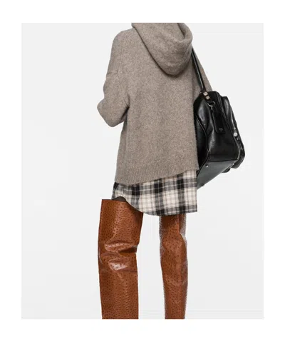 Acne Studios Wool Sweatshirt In Gray