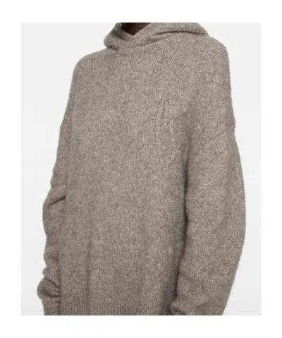 Acne Studios Wool Sweatshirt In Gray