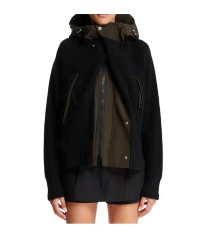 Sacai Layered Jacket In Multi