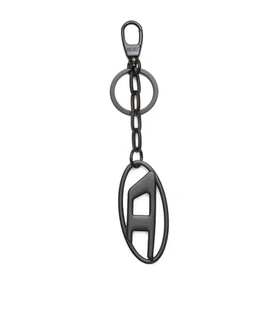 Diesel Chain Link Wallet Keyring Attachment In Black